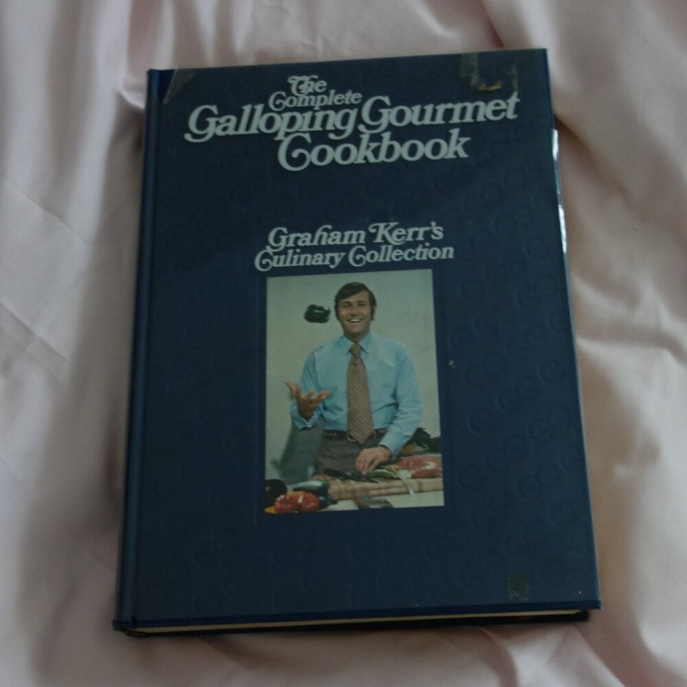 Vintage The Complete Galloping Gourmet Cookbook by Graham Kerr 1972 Hard Cover